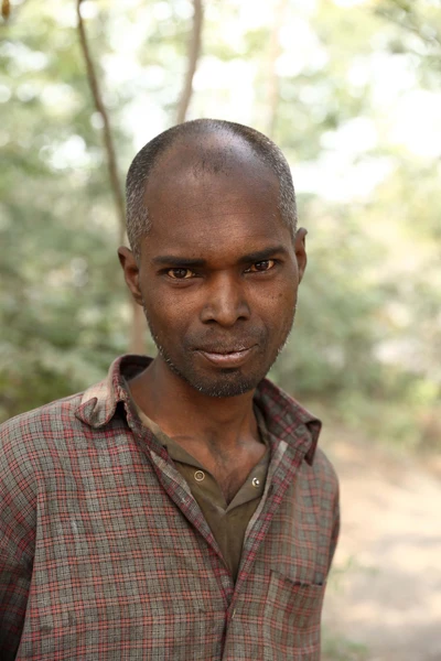 A mine worker in Kusumunda mine