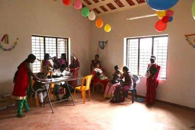 A free medical camp was organised in Kalkandi by an NGO. 2014