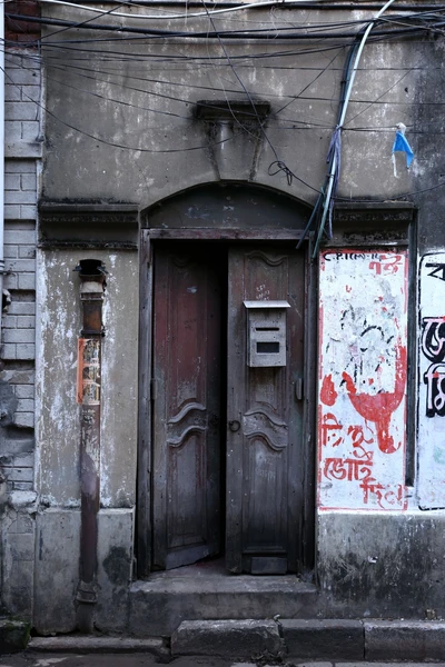 Taken from a street, near Jadunath Dey road in Calcutta