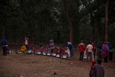 Taken from Mayurbhanj in Orissa, one of the most backward districts in India. Dec.2018