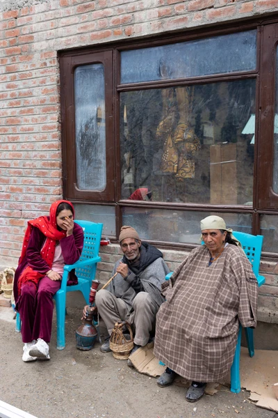 Urfi with her grand parents. @ Pahalgam/2023