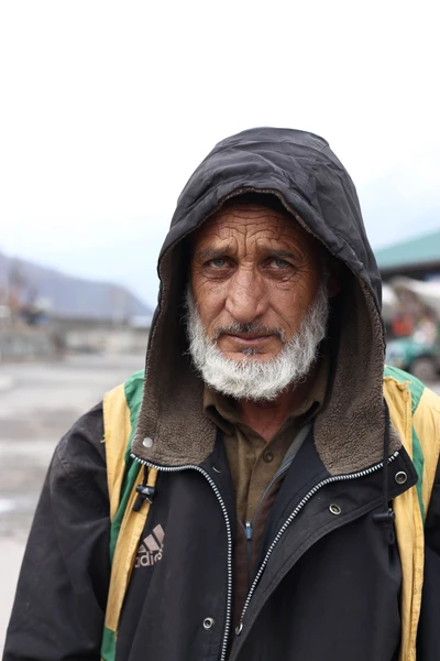 Muhamed Ajaz is a truck driver from Bagh in POK. He is at the trade facilitation centre in Uri, Indian Kashmir.