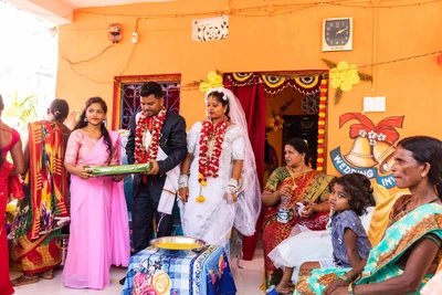 A marriage, Girkanpalli village, Kalimela block, Malkangiri district/2023