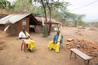 Vattalucky hamlet. 2017. Chieftain and a widely accepted person among villagers