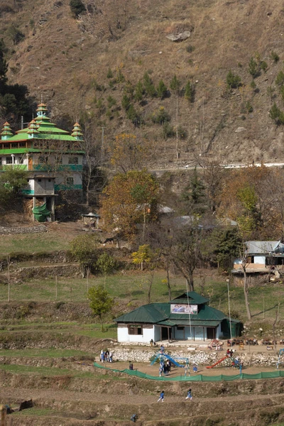 A U.P school in Pakistan. Taken from the LoC, Karna, Kupwara district/2023