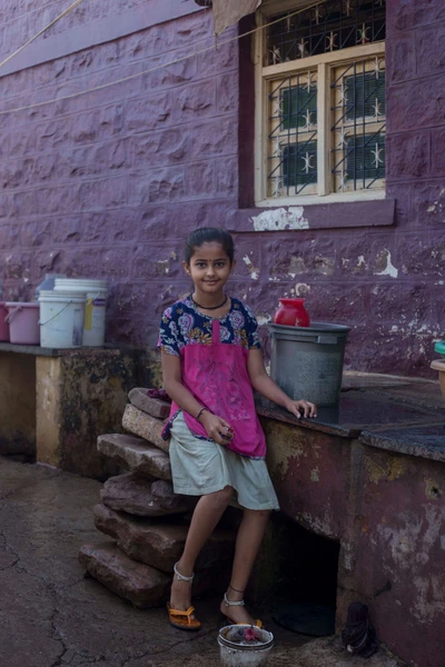 This is Bhavani, but she renamed herself as Bhavana as it look like a bit modern name. She studies in 4 level, Vivekanantha Chinmaya school, Badami.