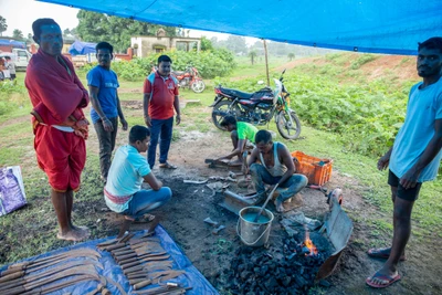 Bhejaguda Saturday Market. Pandripani, Malkangiri