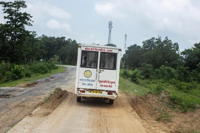 Madvi Mukka died at District Government Hospital in Sukma. He was ailing from diseases caused by prolonged drinking. His body was being taken to native, Polampalli village, near Dornapal, which is 55 kilometers from the hospital. 