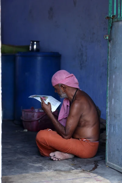 Major Chef in a vegetarian hotel in Kulasekharapatanam, TamilNadu