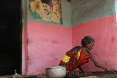 Wife of Chieftain of Pamarachodu ooru. 2013. She died in 2016