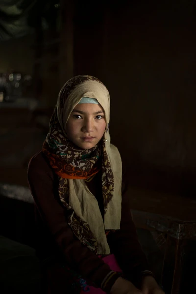 Zeenat. 
In Sanku region, Ladakh (2017)