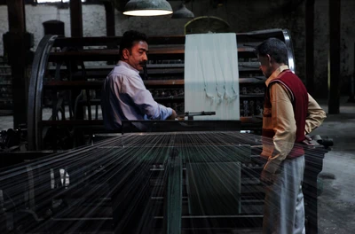 Silk Factory, Raj Bagh, Srinagar. 2011