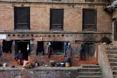 Taken from Bhaktapur in Nepal