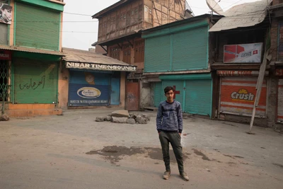 Faizal, studying in plus two, lives in Down town which is one of the most affected area in Srinagar. After every friday prayer protests occur here which is clearly a gathering of anti Indians. 